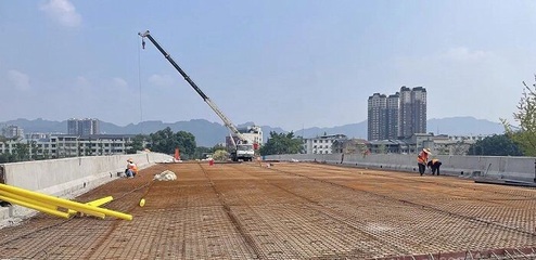 抓建設嚴防疫 蒲江縣重大項目復工復產火熱推進，基礎設施建設按下“快進鍵”